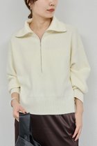 【ガリャルダガランテ/GALLARDAGALANTE】のハーフジップニット 人気、トレンドファッション・服の通販 founy(ファニー) ファッション Fashion レディースファッション Fashion for Women トップス・カットソー Cut & Sew Tops ニット Knit Tops & Sweaters カジュアルプルオーバー・ニットトップス Pullovers & Knit Tops / Casual Pullovers コンパクト Compact, Small Size ジップ Zip, Zipper スポーティ Sporty, Casual Athletic ハイネック High Neck, Mock Neck バランス Balance, Style Balance ボトム Bottoms, Lower Wear 新作・新入荷 New Arrivals / New In thumbnail オフホワイト|ID: prp329100004761762 ipo3291000000034461864