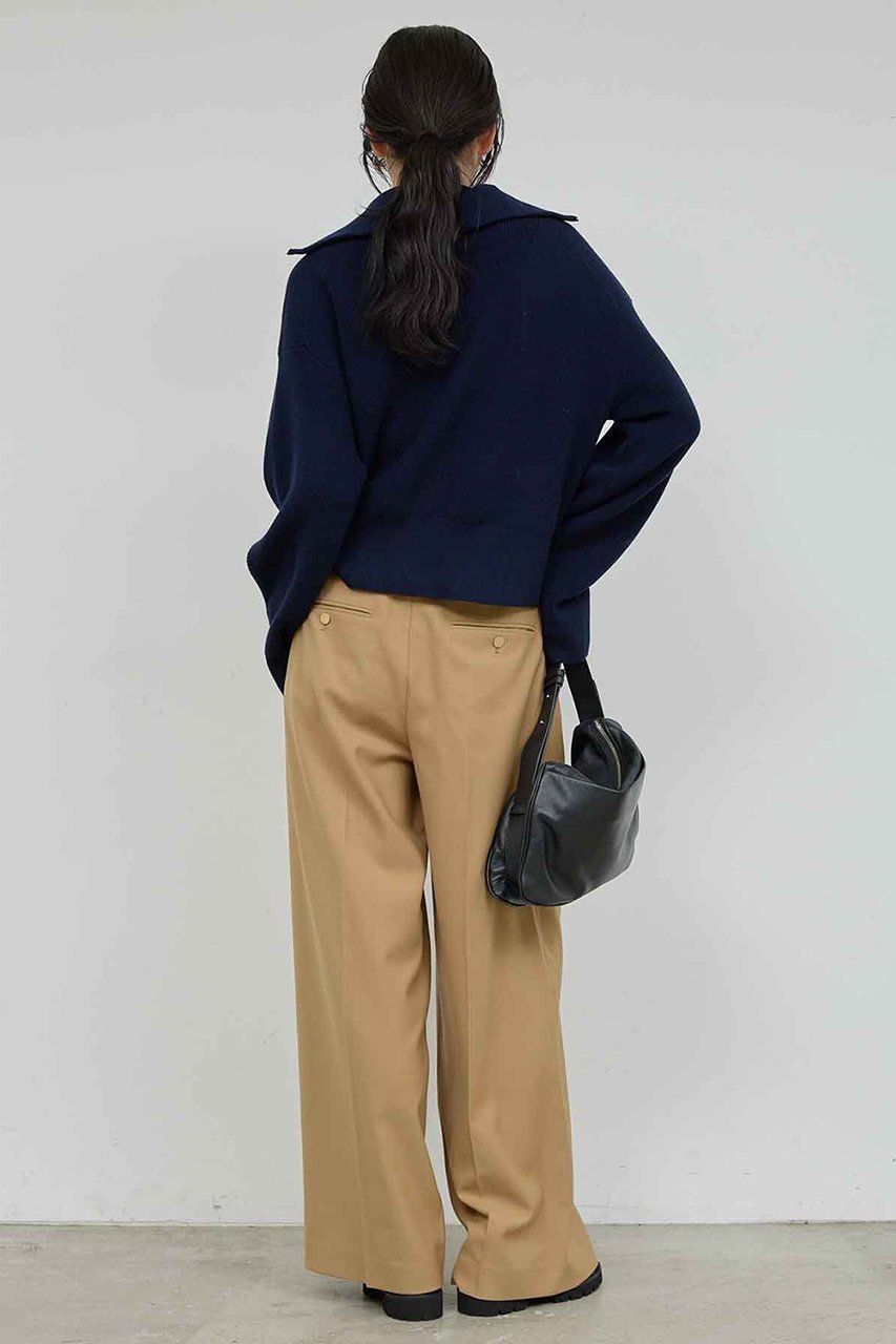 【ガリャルダガランテ/GALLARDAGALANTE】のハーフジップニット 人気、トレンドファッション・服の通販 founy(ファニー) ファッション Fashion レディースファッション Fashion for Women トップス・カットソー Cut & Sew Tops ニット Knit Tops & Sweaters カジュアルプルオーバー・ニットトップス Pullovers & Knit Tops / Casual Pullovers コンパクト Compact, Small Size ジップ Zip, Zipper スポーティ Sporty, Casual Athletic ハイネック High Neck, Mock Neck バランス Balance, Style Balance ボトム Bottoms, Lower Wear 新作・新入荷 New Arrivals / New In other-4|ID: prp329100004761762 ipo3291000000034461868