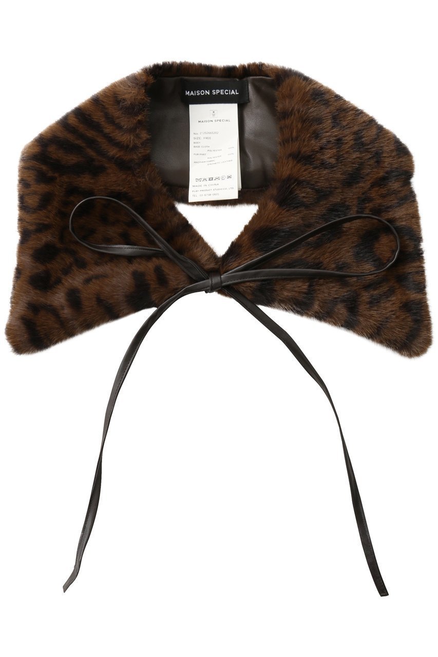 【メゾンスペシャル/MAISON SPECIAL】のFaux Fur Collar/フェイクファーカラー インテリア・キッズ・メンズ・レディースファッション・服の通販 founy(ファニー) ファッション Fashion レディースファッション Fashion for Women レイングッズ・傘・晴雨兼用傘 Umbrellas & Rain Gear ジャケット Jacket, Outerwear ハンカチ Handkerchief, Hanky フェイクファー Faux Fur, Imitation Fur エレガント 上品 Elegant 傘 Umbrella, Parasol 冬 Winter / This Winter 新作・新入荷 New Arrivals / New In 時計 Watch, Wristwatch 防寒 Cold Protection, Winter-Ready BRN(ブラウン)|ID: prp329100004761769 ipo3291000000034461913