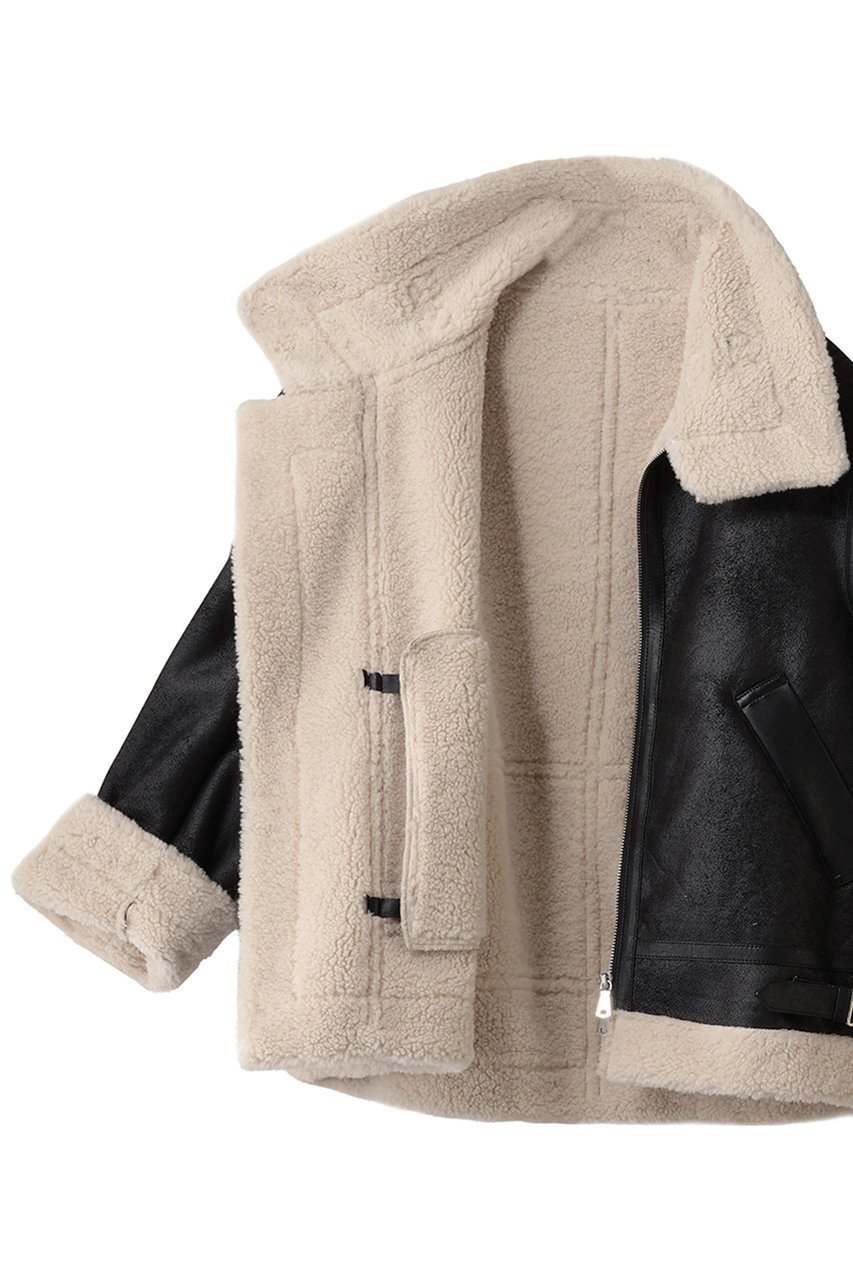 【メゾンスペシャル/MAISON SPECIAL】の【UNISEX】B-3フェイクムートンジャケット 人気、トレンドファッション・服の通販 founy(ファニー) 　ファッション　Fashion　レディースファッション　Fashion for Women　アウター　Coat / Outerwear Collection　レディースジャケット・軽アウター　Jackets　ユニセックス　Unisex, Genderless　シンプル　Simple, Minimal　ジャケット　Jacket, Outerwear　スリーブ　Sleeve, Long Sleeve / Short Sleeve　フェイクムートン　Faux Shearling, Faux Mouton　ロング　Long, Long-Length　新作・新入荷　New Arrivals / New In　A/W・秋冬　Autumn/Winter　other-6|ID: prp329100004761774 ipo3291000000034461953