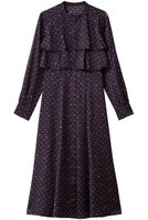 【アナイ/ANAYI】のホースシューPTフリルワンピース 人気、トレンドファッション・服の通販 founy(ファニー) ファッション Fashion レディースファッション Fashion for Women ワンピース Dresses チュニック Tunic Tops & Dresses スリーブ Sleeve, Long Sleeve / Short Sleeve チュニック Tunic, Long Top ドット Polka Dot, Dot Pattern フリル Frill, Ruffle フレア Flare, Flared プリント Print, Printed Pattern ロング Long, Long-Length エレガント 上品 Elegant 新作・新入荷 New Arrivals / New In |ID:prp329100004761780