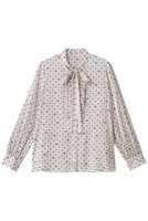 【アナイ/ANAYI】のホースシューPTプリーツタイブラウス 人気、トレンドファッション・服の通販 founy(ファニー) ファッション Fashion レディースファッション Fashion for Women トップス・カットソー Cut & Sew Tops シャツ・ブラウス・オフィスカジュアル Elegant Blouses & Button-Ups スリーブ Sleeve, Long Sleeve / Short Sleeve ドット Polka Dot, Dot Pattern フェミニン Feminine, Girly プリント Print, Printed Pattern プリーツ Pleats, Pleated ロング Long, Long-Length エレガント 上品 Elegant 新作・新入荷 New Arrivals / New In |ID:prp329100004761781