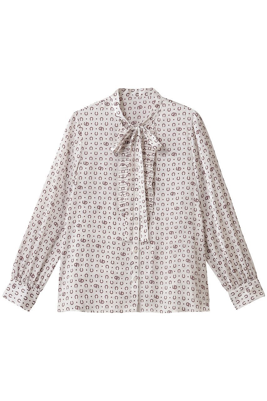 【アナイ/ANAYI】のホースシューPTプリーツタイブラウス 人気、トレンドファッション・服の通販 founy(ファニー) ファッション Fashion レディースファッション Fashion for Women トップス・カットソー Cut & Sew Tops シャツ・ブラウス・オフィスカジュアル Elegant Blouses & Button-Ups スリーブ Sleeve, Long Sleeve / Short Sleeve ドット Polka Dot, Dot Pattern フェミニン Feminine, Girly プリント Print, Printed Pattern プリーツ Pleats, Pleated ロング Long, Long-Length エレガント 上品 Elegant 新作・新入荷 New Arrivals / New In other-1|ID: prp329100004761781 ipo3291000000034462001