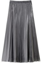 【プルミエ アロンディスモン/1er Arrondissement】のブライトシャンブレープリーツスカート 人気、トレンドファッション・服の通販 founy(ファニー) ファッション Fashion レディースファッション Fashion for Women スカート Skirts プリーツスカート / 上品フェミニンスタイル Pleated Skirts ロングスカート Long Skirts / Maxi & Midi Skirts オーガンジー Organza Fabric シャイニー Shiny, Glossy Finish プリーツ Pleats, Pleated ロング Long, Long-Length 新作・新入荷 New Arrivals / New In thumbnail シルバー|ID: prp329100004761786 ipo3291000000034462035