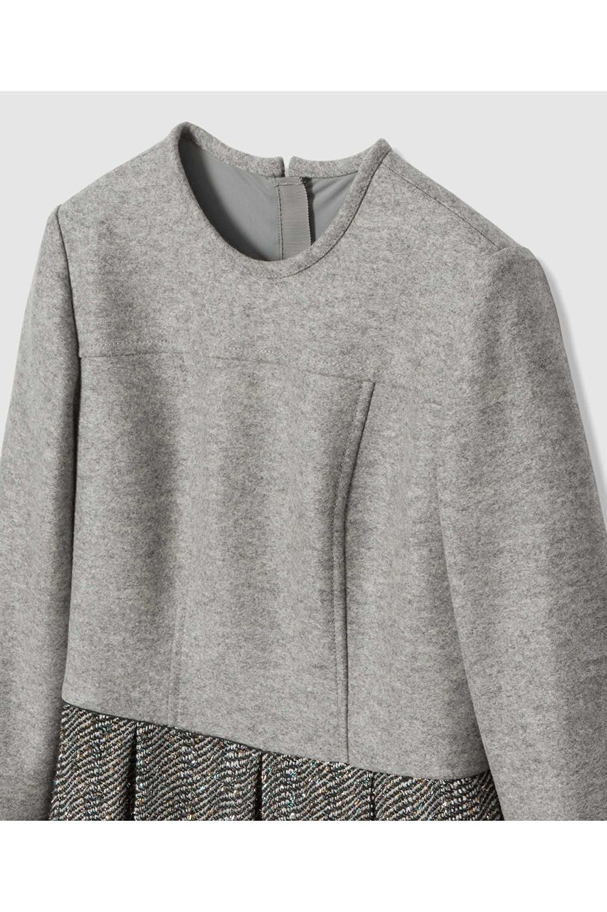 【アルアバイル/allureville】の【LOULOU WILLOUGHBY】LINTONラメツイードワンピース 人気、トレンドファッション・服の通販 founy(ファニー) ファッション Fashion レディースファッション Fashion for Women ワンピース Dresses チュニック Tunic Tops & Dresses コンビ Combo, Combination Style ジャケット Jacket, Outerwear チュニック Tunic, Long Top ツイード Twill, Twill Weave ドレス Dress, One-Piece バランス Balance, Style Balance ホリデーシーズン Holiday Season エレガント 上品 Elegant 新作・新入荷 New Arrivals / New In other-3|ID: prp329100004761788 ipo3291000000034462047