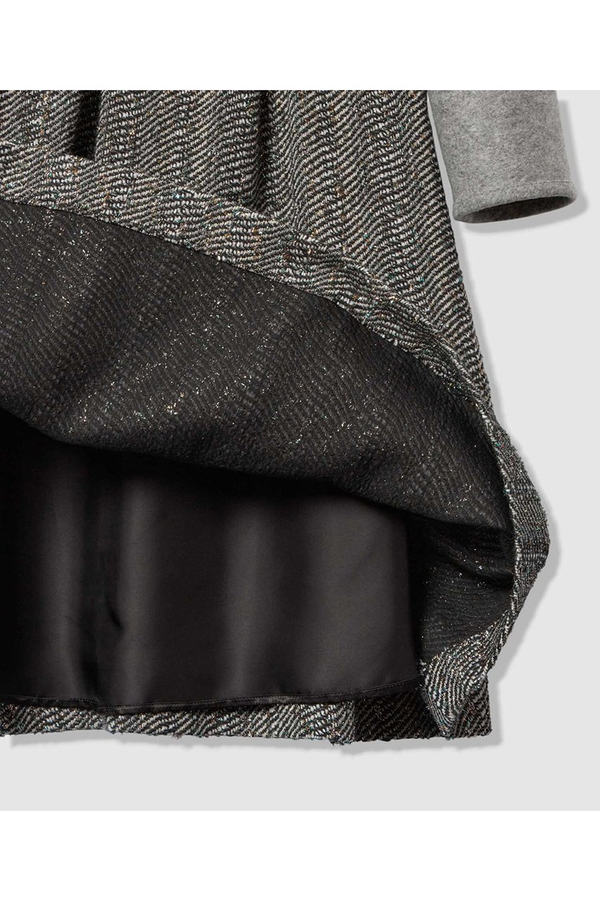 【アルアバイル/allureville】の【LOULOU WILLOUGHBY】LINTONラメツイードワンピース 人気、トレンドファッション・服の通販 founy(ファニー) ファッション Fashion レディースファッション Fashion for Women ワンピース Dresses チュニック Tunic Tops & Dresses コンビ Combo, Combination Style ジャケット Jacket, Outerwear チュニック Tunic, Long Top ツイード Twill, Twill Weave ドレス Dress, One-Piece バランス Balance, Style Balance ホリデーシーズン Holiday Season エレガント 上品 Elegant 新作・新入荷 New Arrivals / New In other-5|ID: prp329100004761788 ipo3291000000034462049