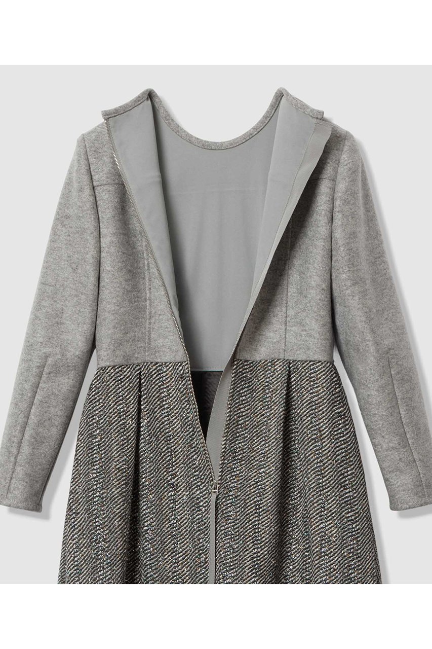 【アルアバイル/allureville】の【LOULOU WILLOUGHBY】LINTONラメツイードワンピース 人気、トレンドファッション・服の通販 founy(ファニー) ファッション Fashion レディースファッション Fashion for Women ワンピース Dresses チュニック Tunic Tops & Dresses コンビ Combo, Combination Style ジャケット Jacket, Outerwear チュニック Tunic, Long Top ツイード Twill, Twill Weave ドレス Dress, One-Piece バランス Balance, Style Balance ホリデーシーズン Holiday Season エレガント 上品 Elegant 新作・新入荷 New Arrivals / New In other-6|ID: prp329100004761788 ipo3291000000034462051