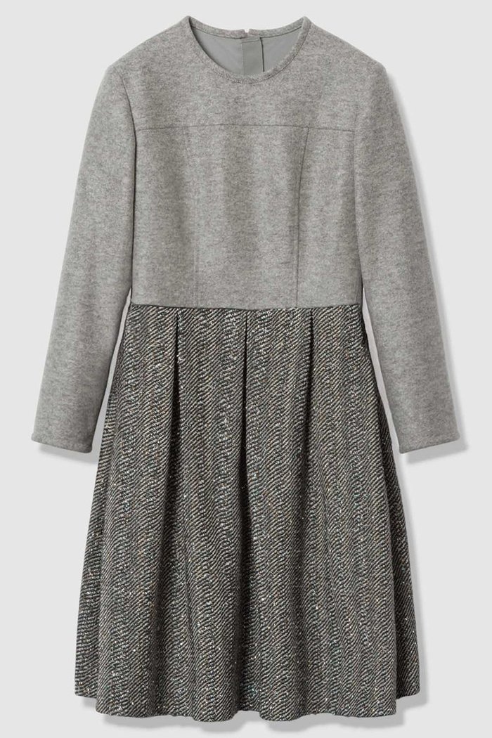 【アルアバイル/allureville】の【LOULOU WILLOUGHBY】LINTONラメツイードワンピース インテリア・キッズ・メンズ・レディースファッション・服の通販 founy(ファニー) https://founy.com/ ファッション Fashion レディースファッション Fashion for Women ワンピース Dresses チュニック Tunic Tops & Dresses コンビ Combo, Combination Style ジャケット Jacket, Outerwear チュニック Tunic, Long Top ツイード Twill, Twill Weave ドレス Dress, One-Piece バランス Balance, Style Balance ホリデーシーズン Holiday Season エレガント 上品 Elegant |ID: prp329100004761788 ipo3291000000036229119