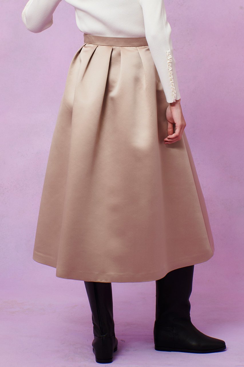 【アルアバイル/allureville】の【LOULOU WILLOUGHBY】ヘビーサテンタックスカート 人気、トレンドファッション・服の通販 founy(ファニー) ファッション Fashion レディースファッション Fashion for Women スカート Skirts ロングスカート Long Skirts / Maxi & Midi Skirts サテン Satin, Glossy Fabric シンプル Simple, Minimal ロング Long, Long-Length エレガント 上品 Elegant 冬 Winter / This Winter 新作・新入荷 New Arrivals / New In other-7|ID: prp329100004761790 ipo3291000000034462068