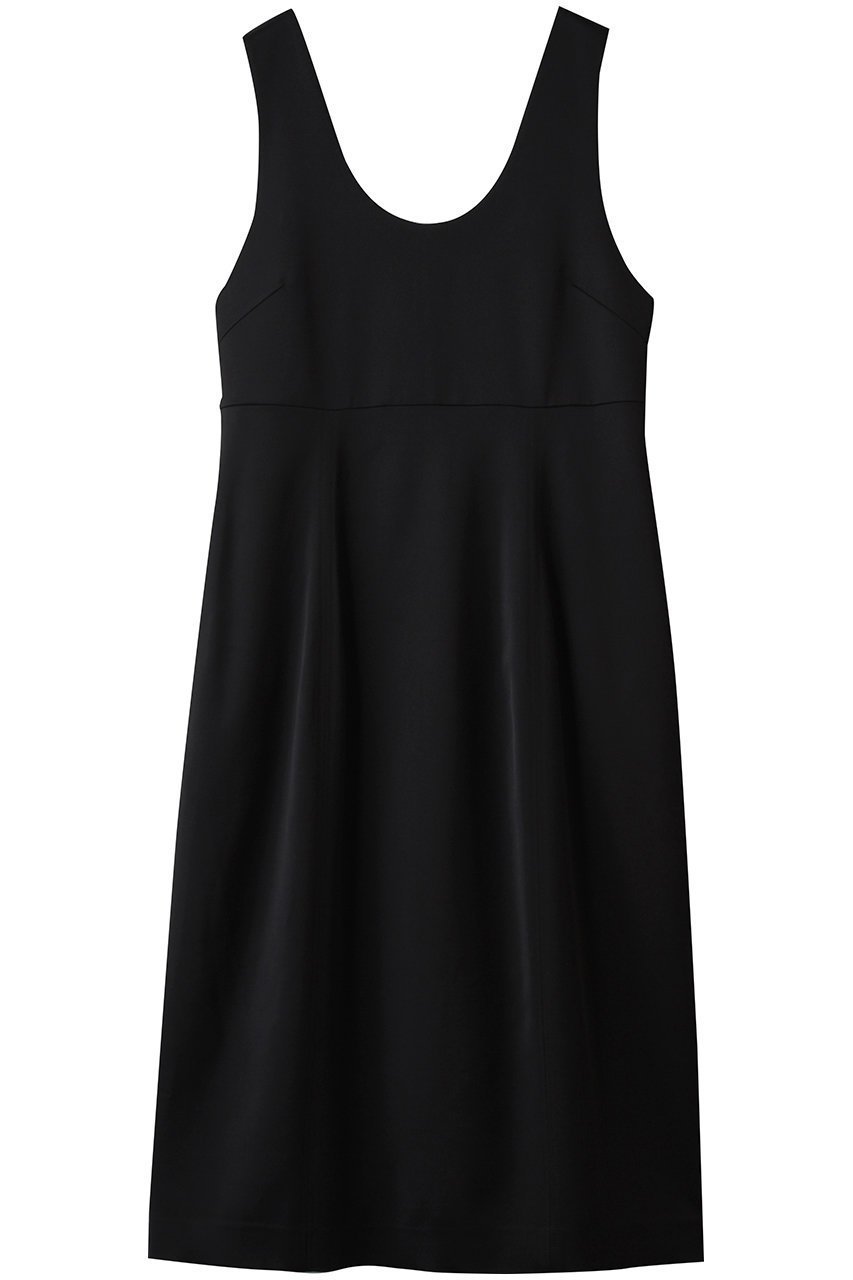 【デパリエ/DEPAREILLE】のウールヴィスコースサテンジャンパースカート インテリア・キッズ・メンズ・レディースファッション・服の通販 founy(ファニー) 　ファッション　Fashion　レディースファッション　Fashion for Women　スカート　Skirts　ロングスカート　Long Skirts / Maxi & Midi Skirts　インナー　Innerwear　サテン　Satin, Glossy Fabric　リラックス　Relax, Relaxed Fit　ロング　Long, Long-Length　新作・新入荷　New Arrivals / New In　ブラック|ID: prp329100004761802 ipo3291000000034462146