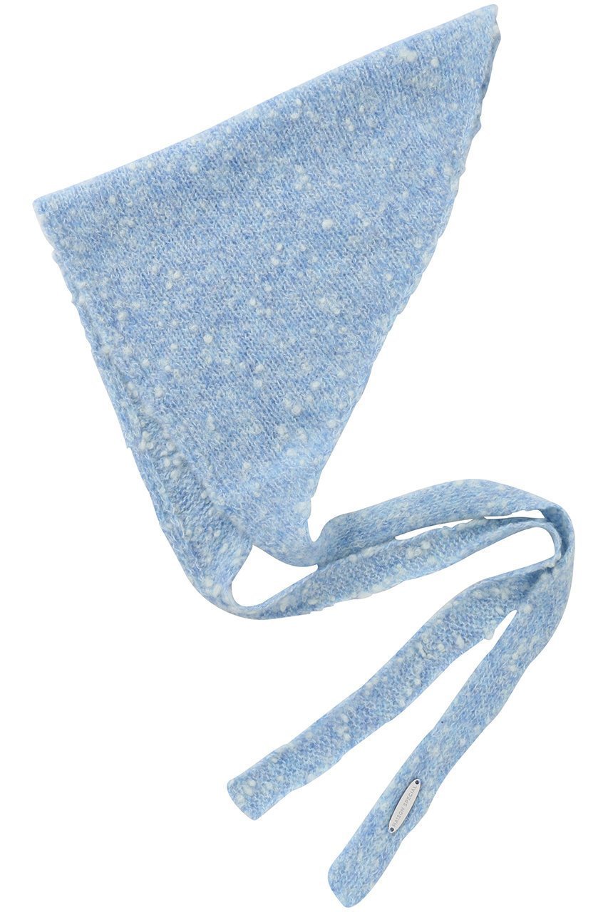 【メゾンスペシャル/MAISON SPECIAL】のSlub Knit Babushka/スラブニットバブーシュカ インテリア・キッズ・メンズ・レディースファッション・服の通販 founy(ファニー) ファッション Fashion レディースファッション Fashion for Women トップス・カットソー Cut & Sew Tops ニット Knit Tops & Sweaters レイングッズ・傘・晴雨兼用傘 Umbrellas & Rain Gear スカーフ Scarf, Neckwear ハンカチ Handkerchief, Hanky 今季 This Season, Current Season 傘 Umbrella, Parasol 新作・新入荷 New Arrivals / New In 時計 Watch, Wristwatch BLU(ブルー)|ID: prp329100004761804 ipo3291000000034462158