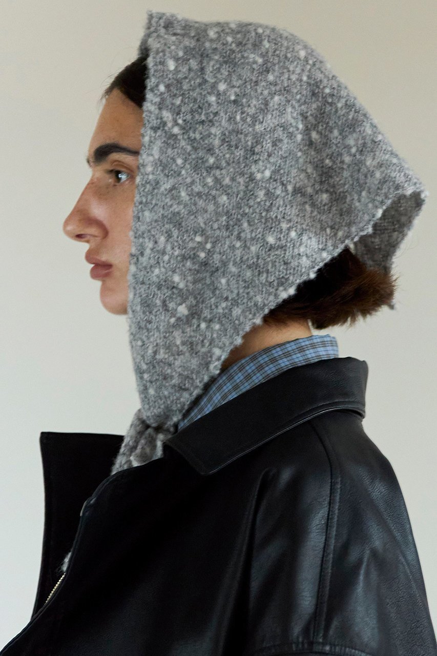 【メゾンスペシャル/MAISON SPECIAL】のSlub Knit Babushka/スラブニットバブーシュカ 人気、トレンドファッション・服の通販 founy(ファニー) ファッション Fashion レディースファッション Fashion for Women トップス・カットソー Cut & Sew Tops ニット Knit Tops & Sweaters レイングッズ・傘・晴雨兼用傘 Umbrellas & Rain Gear スカーフ Scarf, Neckwear ハンカチ Handkerchief, Hanky 今季 This Season, Current Season 傘 Umbrella, Parasol 新作・新入荷 New Arrivals / New In 時計 Watch, Wristwatch other-4|ID: prp329100004761804 ipo3291000000034462166