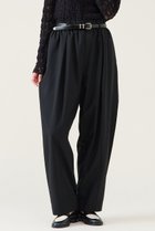 【マルティニーク/martinique】の梳毛ギャババレルパンツ ブラック|ID: prp329100004761806 ipo3291000000034462168