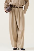 【マルティニーク/martinique】の梳毛ギャババレルパンツ ベージュ|ID: prp329100004761806 ipo3291000000034484119