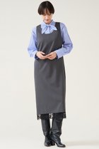 【マルティニーク/martinique】のレースコンビギャバワンピース グレー|ID: prp329100004761813 ipo3291000000036229139