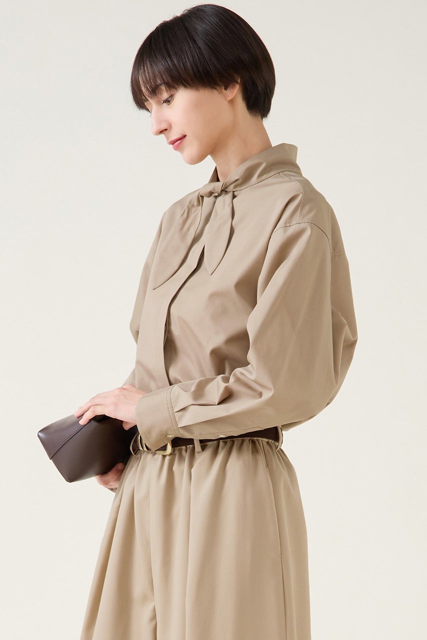 【マルティニーク/martinique】のハイカウントTCブロードシャツ 人気、トレンドファッション・服の通販 founy(ファニー) 　ファッション　Fashion　レディースファッション　Fashion for Women　トップス・カットソー　Cut & Sew Tops　シャツ・ブラウス・オフィスカジュアル　Elegant Blouses & Button-Ups　2025年　2025　2025-2026秋冬・A/W　Autumn/Winter 2025–26 AW25–26　おすすめ　Recommended / Our Picks　スカーフ　Scarf, Neckwear　スリーブ　Sleeve, Long Sleeve / Short Sleeve　ブロード　Broadcloth, Fine Cotton　ロング　Long, Long-Length　今季　This Season, Current Season　A/W・秋冬　Autumn/Winter　other-2|ID: prp329100004761817 ipo3291000000034462236