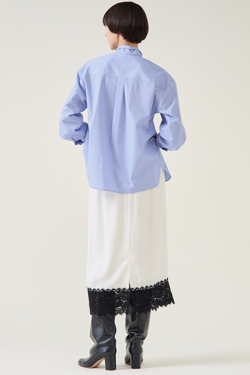 【マルティニーク/martinique】のハイカウントTCブロードシャツ 人気、トレンドファッション・服の通販 founy(ファニー) 　ファッション　Fashion　レディースファッション　Fashion for Women　トップス・カットソー　Cut & Sew Tops　シャツ・ブラウス・オフィスカジュアル　Elegant Blouses & Button-Ups　2026年　2026　おすすめ　Recommended / Our Picks　スカーフ　Scarf, Neckwear　スリーブ　Sleeve, Long Sleeve / Short Sleeve　ブロード　Broadcloth, Fine Cotton　ロング　Long, Long-Length　今季　This Season, Current Season　夏　Summer　春　Spring　S/S・春夏　SS, Spring/Summer, Warm Season　other-6|ID: prp329100004761817 ipo3291000000035527227