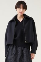 【マルティニーク/martinique】のギャバボンディングブルゾン 人気、トレンドファッション・服の通販 founy(ファニー) ファッション Fashion レディースファッション Fashion for Women アウター Coat / Outerwear Collection レディースジャケット・軽アウター Jackets ブルゾンジャケット・スポーティアウター Blouson Jackets 2025年 2025 2025-2026秋冬・A/W Autumn/Winter 2025–26 AW25–26 おすすめ Recommended / Our Picks ショート Short, Short Length ジャケット Jacket, Outerwear ソックス Socks, Hosiery ツイル Twist, Twisted Detail トレンド Trend, Trending Now ブルゾン Blouson, Bomber Jacket ボンディング Bonding, Bonded Fabric ワイド Wide, Wide Fit 今季 This Season, Current Season A/W・秋冬 Autumn/Winter |ID:prp329100004761819