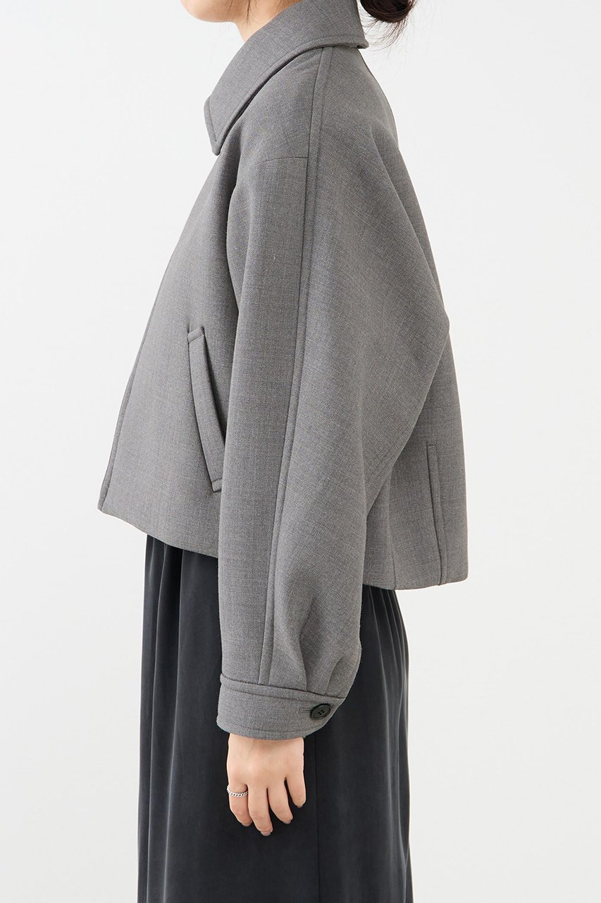 【マルティニーク/martinique】のギャバボンディングブルゾン 人気、トレンドファッション・服の通販 founy(ファニー) 　ファッション　Fashion　レディースファッション　Fashion for Women　アウター　Coat / Outerwear Collection　レディースジャケット・軽アウター　Jackets　ブルゾンジャケット・スポーティアウター　Blouson Jackets　2026年　2026　おすすめ　Recommended / Our Picks　ショート　Short, Short Length　ジャケット　Jacket, Outerwear　ソックス　Socks, Hosiery　ツイル　Twist, Twisted Detail　トレンド　Trend, Trending Now　ブルゾン　Blouson, Bomber Jacket　ボンディング　Bonding, Bonded Fabric　ワイド　Wide, Wide Fit　今季　This Season, Current Season　夏　Summer　春　Spring　S/S・春夏　SS, Spring/Summer, Warm Season　other-8|ID: prp329100004761819 ipo3291000000035388402