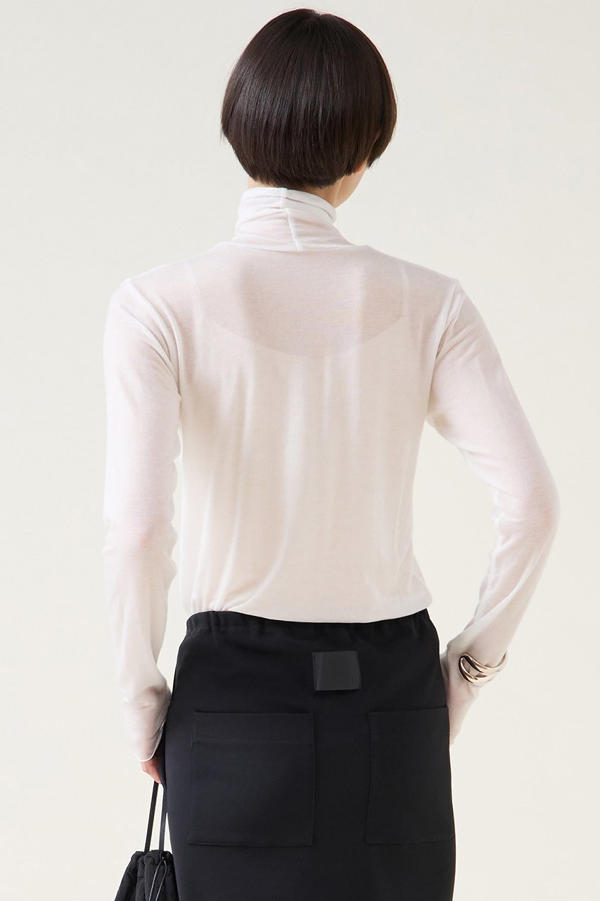 【マルティニーク/martinique】のカシミアシルクシアーインナー 人気、トレンドファッション・服の通販 founy(ファニー) ファッション Fashion レディースファッション Fashion for Women トップス・カットソー Cut & Sew Tops シャツ・ブラウス・オフィスカジュアル Elegant Blouses & Button-Ups ロングTシャツ・Tシャツ Longline T-Shirts & Tees カットソー・ベーシックTシャツ Cut-and-Sewn Tops / Stretch Tees & Basics 2025年 2025 2025-2026秋冬・A/W Autumn/Winter 2025–26 AW25–26 おすすめ Recommended / Our Picks インナー Innerwear シルク Silk, 100% Silk スリーブ Sleeve, Long Sleeve / Short Sleeve ロング Long, Long-Length A/W・秋冬 Autumn/Winter other-3|ID: prp329100004761821 ipo3291000000034462266