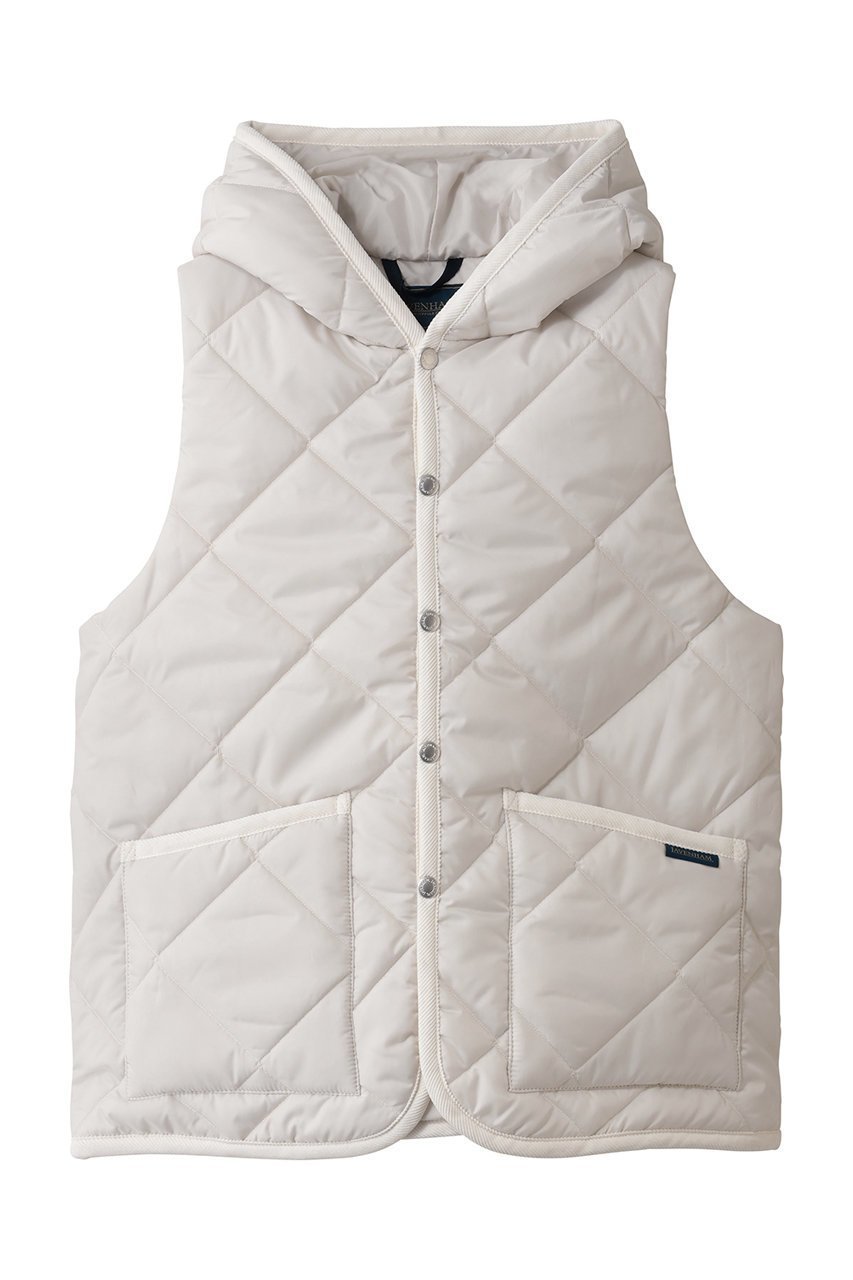 【ラベンハム/lavenham】のBIG QUILT BARTON ベスト インテリア・キッズ・メンズ・レディースファッション・服の通販 founy(ファニー) 　ファッション　Fashion　レディースファッション　Fashion for Women　アウター　Coat / Outerwear Collection　レディースジャケット・軽アウター　Jackets　キルト　Quilt, Quilted Fabric　シンプル　Simple, Minimal　ジャケット　Jacket, Outerwear　バランス　Balance, Style Balance　フェミニン　Feminine, Girly　ベスト　Vest, Waistcoat　定番　Standard, Basic Item　A/W・秋冬　Autumn/Winter　軽量　Lightweight, Ultra Light　ムーンビームシルバー|ID: prp329100004761823 ipo3291000000035388405