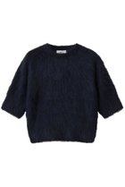 【ジェイドット/j.】のアルパカシャギーコンパクトトップス ネイビー|ID:prp329100004761827