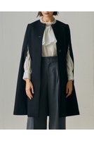 【ジェイドット/j.】のメルトンウールケープコート 人気、トレンドファッション・服の通販 founy(ファニー) ファッション Fashion レディースファッション Fashion for Women アウター Coat / Outerwear Collection コート・ロングコート・ピーコート Long Coats, Peacoats & More なめらか Smooth, Silky Texture インナー Innerwear エレガント 上品 Elegant クラシック Classic, Timeless Style スマート Smart, Elegant スリット Slit, Slit Detail モダン Modern, Contemporary ロング Long, Long-Length 新作・新入荷 New Arrivals / New In |ID:prp329100004761829