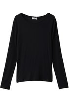 【ジェイドット/j.】のカシミヤシルク混クルーネック 人気、トレンドファッション・服の通販 founy(ファニー) ファッション Fashion レディースファッション Fashion for Women トップス・カットソー Cut & Sew Tops シャツ・ブラウス・オフィスカジュアル Elegant Blouses & Button-Ups ロングTシャツ・Tシャツ Longline T-Shirts & Tees カットソー・ベーシックTシャツ Cut-and-Sewn Tops / Stretch Tees & Basics なめらか Smooth, Silky Texture シルク Silk, 100% Silk シンプル Simple, Minimal スリーブ Sleeve, Long Sleeve / Short Sleeve フィット Fit, Slim Fit ミックス Mix, Mixed Style ロング Long, Long-Length 定番 Standard, Basic Item 新作・新入荷 New Arrivals / New In thumbnail ブラック|ID: prp329100004761831 ipo3291000000034462347