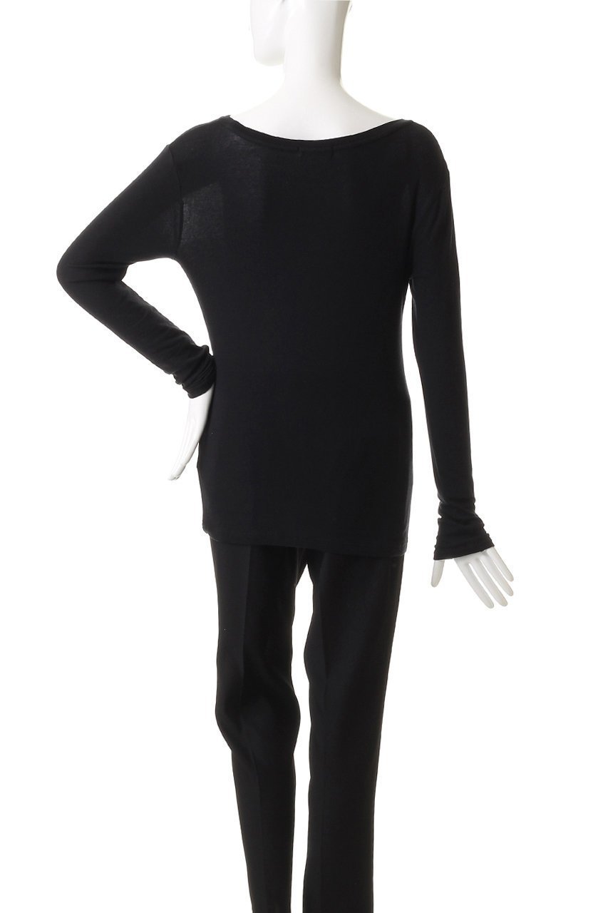 【ジェイドット/j.】のカシミヤシルク混クルーネック 人気、トレンドファッション・服の通販 founy(ファニー) ファッション Fashion レディースファッション Fashion for Women トップス・カットソー Cut & Sew Tops シャツ・ブラウス・オフィスカジュアル Elegant Blouses & Button-Ups ロングTシャツ・Tシャツ Longline T-Shirts & Tees カットソー・ベーシックTシャツ Cut-and-Sewn Tops / Stretch Tees & Basics なめらか Smooth, Silky Texture シルク Silk, 100% Silk シンプル Simple, Minimal スリーブ Sleeve, Long Sleeve / Short Sleeve フィット Fit, Slim Fit ミックス Mix, Mixed Style ロング Long, Long-Length 定番 Standard, Basic Item 新作・新入荷 New Arrivals / New In other-4|ID: prp329100004761831 ipo3291000000034462351