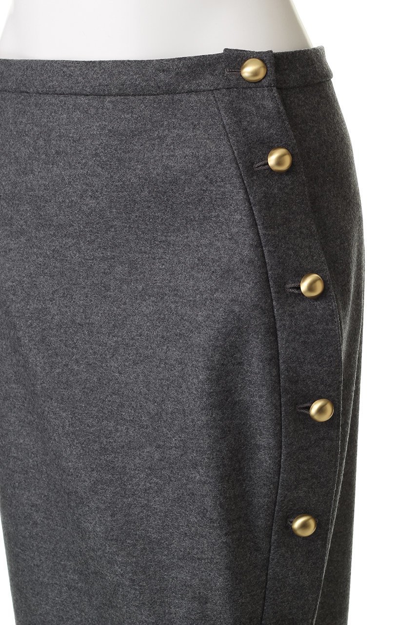 【ジェイドット/j.】の140 sウールサイドボタンスカート 人気、トレンドファッション・服の通販 founy(ファニー) 　ファッション　Fashion　レディースファッション　Fashion for Women　スカート　Skirts　ロングスカート　Long Skirts / Maxi & Midi Skirts　おすすめ　Recommended / Our Picks　コンパクト　Compact, Small Size　スリット　Slit, Slit Detail　ロング　Long, Long-Length　エレガント 上品　Elegant　新作・新入荷　New Arrivals / New In　other-5|ID: prp329100004761835 ipo3291000000034462375