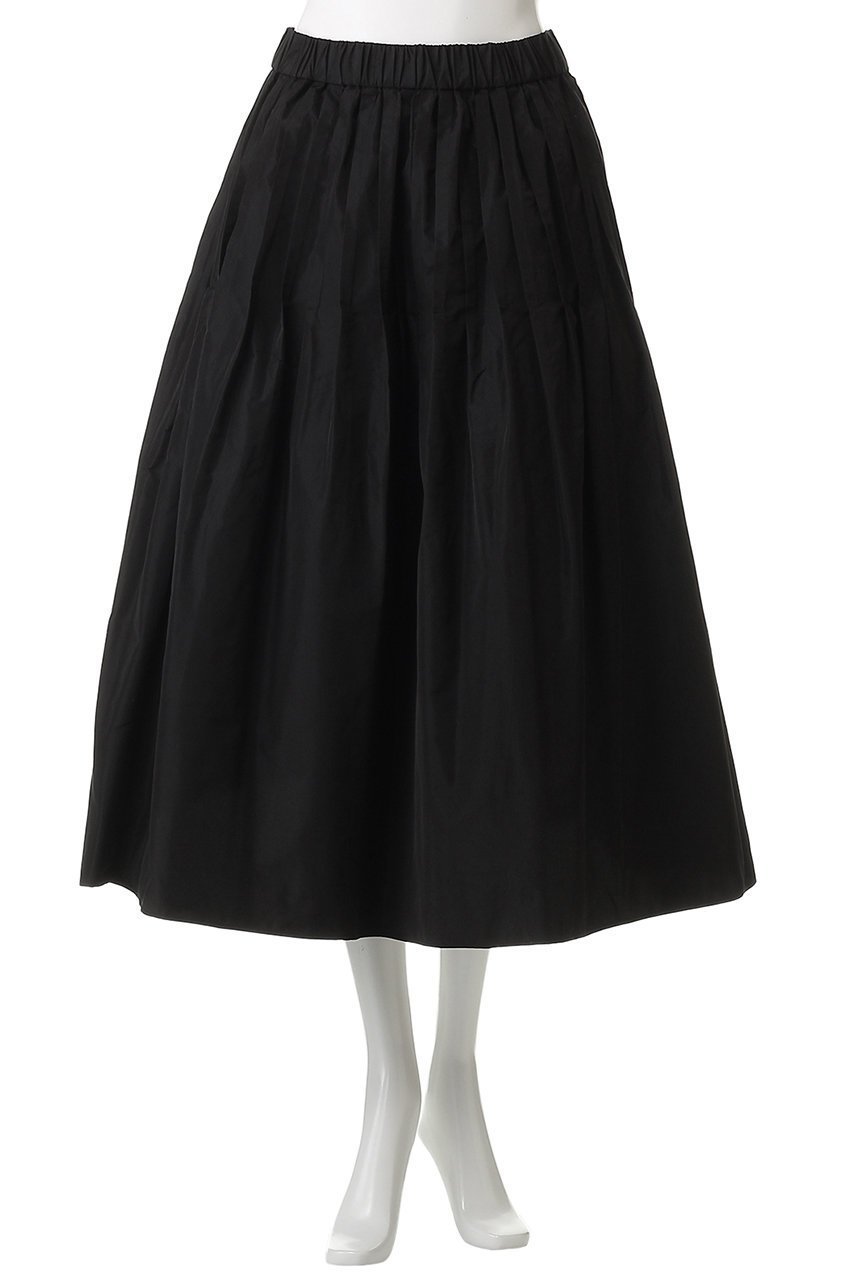 【ジェイドット/j.】の光沢タフタギャザープリーツスカート 人気、トレンドファッション・服の通販 founy(ファニー) 　ファッション　Fashion　レディースファッション　Fashion for Women　スカート　Skirts　プリーツスカート / 上品フェミニンスタイル　Pleated Skirts　ロングスカート　Long Skirts / Maxi & Midi Skirts　ギャザー　Gathered, Ruffled　シンプル　Simple, Minimal　タフタ　Taffeta, Structured Fabric　フレア　Flare, Flared　ロング　Long, Long-Length　エレガント 上品　Elegant　other-2|ID: prp329100004761836 ipo3291000000035748203