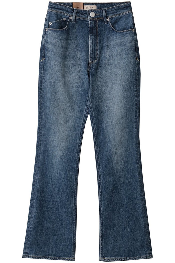 【ヤヌーク/YANUK】のセミフレアデニム インテリア・キッズ・メンズ・レディースファッション・服の通販 founy(ファニー) https://founy.com/ ファッション Fashion レディースファッション Fashion for Women パンツ Pants & Trousers デニムパンツ・ジーンズ・美脚デニム Denim Jeans & Pants おすすめ Recommended / Our Picks エレガント 上品 Elegant クロップド Cropped, Short Length デニム Denim, Jeans Material フレア Flare, Flared 定番 Standard, Basic Item 新作・新入荷 New Arrivals / New In |ID: prp329100004761838 ipo3291000000034462388