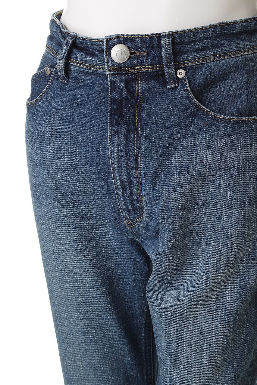 【ヤヌーク/YANUK】のセミフレアデニム 人気、トレンドファッション・服の通販 founy(ファニー) 　ファッション　Fashion　レディースファッション　Fashion for Women　パンツ　Pants & Trousers　デニムパンツ・ジーンズ・美脚デニム　Denim Jeans & Pants　おすすめ　Recommended / Our Picks　エレガント 上品　Elegant　クロップド　Cropped, Short Length　デニム　Denim, Jeans Material　フレア　Flare, Flared　定番　Standard, Basic Item　新作・新入荷　New Arrivals / New In　other-5|ID: prp329100004761838 ipo3291000000034462394