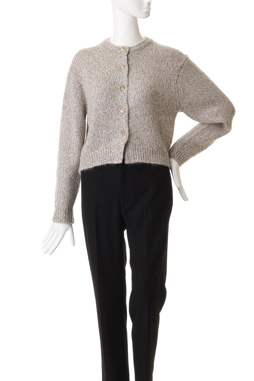 【デパリエ/DEPAREILLE】のシークインローゲージリブカーディガン 人気、トレンドファッション・服の通販 founy(ファニー) ファッション Fashion レディースファッション Fashion for Women トップス・カットソー Cut & Sew Tops ニット Knit Tops & Sweaters カーディガン・羽織り Layered Style Cardigans カーディガン Cardigan, Knitwear コンパクト Compact, Small Size スパンコール Sequins, Sequin Embellishment トレンド Trend, Trending Now ベーシック Basic, Essential 新作・新入荷 New Arrivals / New In other-2|ID: prp329100004761840 ipo3291000000034462401