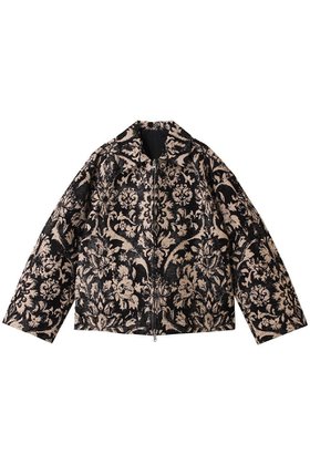 【デパリエ/DEPAREILLE】 モールジャカードジャケット人気、トレンドファッション・服の通販 founy(ファニー) ファッション Fashion レディースファッション Fashion for Women アウター Coat / Outerwear Collection レディースジャケット・軽アウター Jackets ジャカード／ジャガード Jacquard, Woven Pattern ジャケット Jacket, Outerwear リバーシブル Reversible, Two-Sided 無地 Plain, Solid Color |ID:prp329100004761841