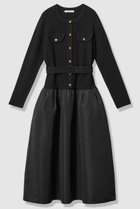 【アナイ/ANAYI】のグログランコンビベルト付き ワンピース 人気、トレンドファッション・服の通販 founy(ファニー) ファッション Fashion レディースファッション Fashion for Women ワンピース Dresses チュニック Tunic Tops & Dresses ベルト&ウエストマーク Belts & Waist Accessories 2025年 2025 2025-2026秋冬・A/W Autumn/Winter 2025–26 AW25–26 コンビ Combo, Combination Style チュニック Tunic, Long Top ドッキング Docking, Mixed Material ドレス Dress, One-Piece ポケット Pocket, Pocket Detail エレガント 上品 Elegant A/W・秋冬 Autumn/Winter thumbnail ブラック|ID: prp329100004761850 ipo3291000000034462455