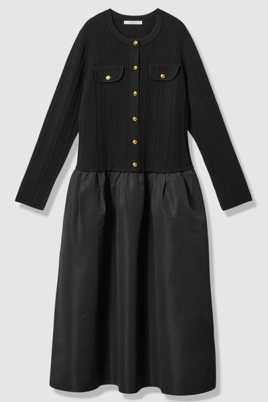 【アナイ/ANAYI】のグログランコンビベルト付き ワンピース 人気、トレンドファッション・服の通販 founy(ファニー) ファッション Fashion レディースファッション Fashion for Women ワンピース Dresses チュニック Tunic Tops & Dresses ベルト&ウエストマーク Belts & Waist Accessories 2025年 2025 2025-2026秋冬・A/W Autumn/Winter 2025–26 AW25–26 コンビ Combo, Combination Style チュニック Tunic, Long Top ドッキング Docking, Mixed Material ドレス Dress, One-Piece ポケット Pocket, Pocket Detail エレガント 上品 Elegant A/W・秋冬 Autumn/Winter other-3|ID: prp329100004761850 ipo3291000000034462457