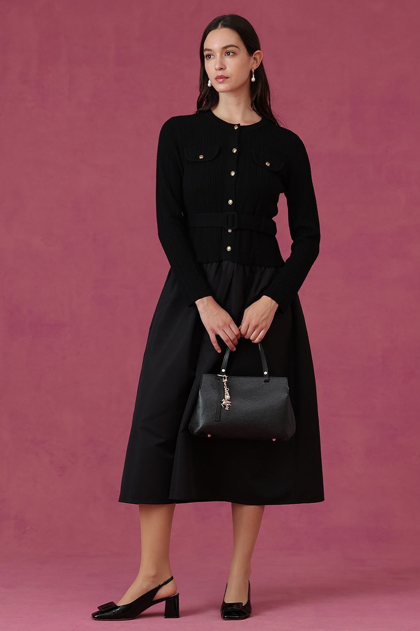 【アナイ/ANAYI】のグログランコンビベルト付き ワンピース 人気、トレンドファッション・服の通販 founy(ファニー) ファッション Fashion レディースファッション Fashion for Women ワンピース Dresses チュニック Tunic Tops & Dresses ベルト&ウエストマーク Belts & Waist Accessories 2025年 2025 2025-2026秋冬・A/W Autumn/Winter 2025–26 AW25–26 コンビ Combo, Combination Style チュニック Tunic, Long Top ドッキング Docking, Mixed Material ドレス Dress, One-Piece ポケット Pocket, Pocket Detail エレガント 上品 Elegant A/W・秋冬 Autumn/Winter other-8|ID: prp329100004761850 ipo3291000000034462466