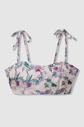 【アルアバイル/allureville】 【LOULOU WILLOUGHBY】LIMONTAフラワーJQビスチェ人気、トレンドファッション・服の通販 founy(ファニー) ファッション Fashion レディースファッション Fashion for Women トップス・カットソー Cut & Sew Tops キャミソール&ノースリーブ Camisoles & Sleeveless Tops シャツ・ブラウス・オフィスカジュアル Elegant Blouses & Button-Ups ビスチェ Bustiers & Corset Tops / Layered Bustier Style 2025年 2025 2025-2026秋冬・A/W Autumn/Winter 2025–26 AW25–26 イタリア Italy インナー Innerwear シアー Sheer, See-Through ジャカード／ジャガード Jacquard, Woven Pattern ノースリーブ Sleeveless, No-Sleeve ビスチェ Bustier, Corset Top ファブリック Fabric, Textile フラワー Flower, Floral リボン Ribbon, Bow エレガント 上品 Elegant 冬 Winter / This Winter A/W・秋冬 Autumn/Winter |ID:prp329100004761857