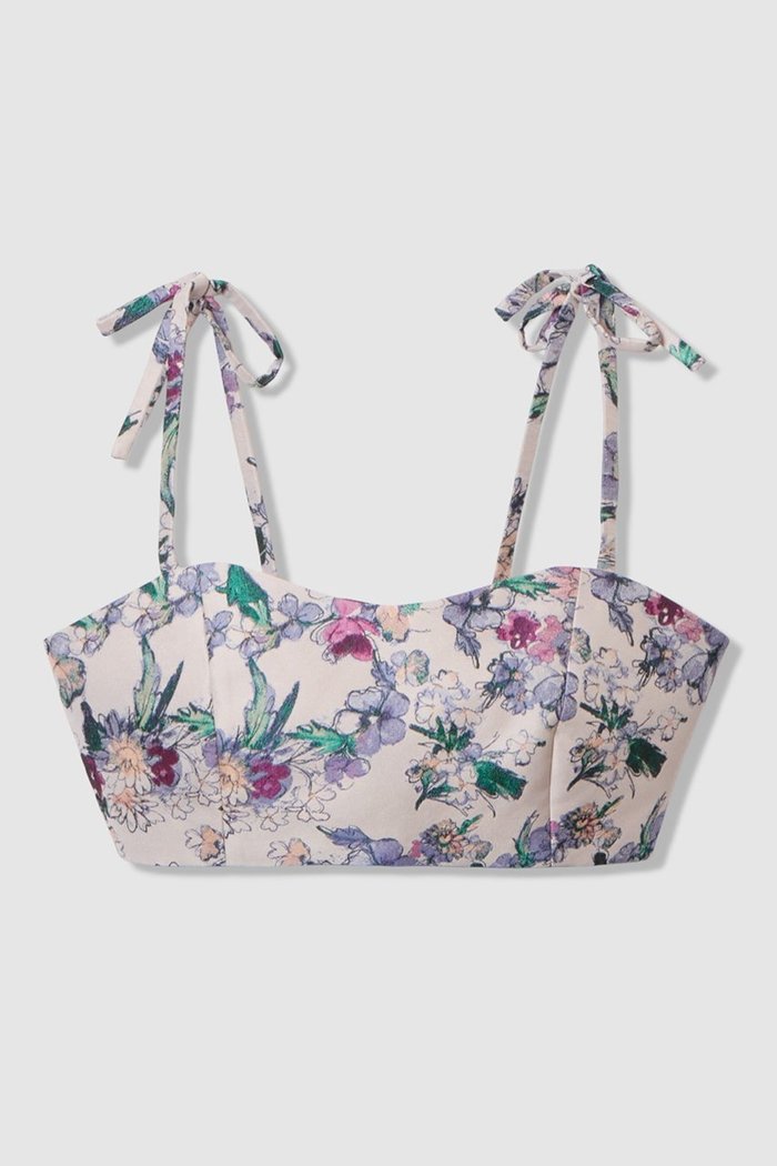 【アルアバイル/allureville】の【LOULOU WILLOUGHBY】LIMONTAフラワーJQビスチェ インテリア・キッズ・メンズ・レディースファッション・服の通販 founy(ファニー) https://founy.com/ ファッション Fashion レディースファッション Fashion for Women トップス・カットソー Cut & Sew Tops キャミソール&ノースリーブ Camisoles & Sleeveless Tops シャツ・ブラウス・オフィスカジュアル Elegant Blouses & Button-Ups ビスチェ Bustiers & Corset Tops / Layered Bustier Style 2026年 2026 イタリア Italy インナー Innerwear シアー Sheer, See-Through ジャカード/ジャガード Jacquard, Woven Pattern ノースリーブ Sleeveless, No-Sleeve ビスチェ Bustier, Corset Top ファブリック Fabric, Textile フラワー Flower, Floral リボン Ribbon, Bow エレガント 上品 Elegant 冬 Winter / This Winter 夏 Summer 春 Spring S/S・春夏 SS, Spring/Summer, Warm Season |ID: prp329100004761857 ipo3291000000035388471