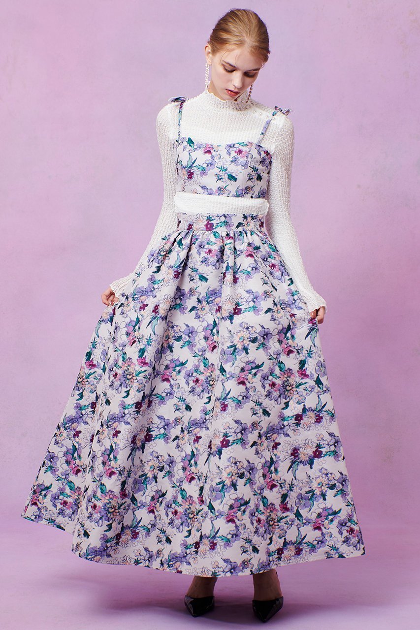 【アルアバイル/allureville】の【LOULOU WILLOUGHBY】LIMONTAフラワーJQ スカート 人気、トレンドファッション・服の通販 founy(ファニー) ファッション Fashion レディースファッション Fashion for Women スカート Skirts ロングスカート Long Skirts / Maxi & Midi Skirts 2025年 2025 2025-2026秋冬・A/W Autumn/Winter 2025–26 AW25–26 イタリア Italy ジャカード/ジャガード Jacquard, Woven Pattern ファブリック Fabric, Textile フラワー Flower, Floral ロング Long, Long-Length エレガント 上品 Elegant A/W・秋冬 Autumn/Winter other-5|ID: prp329100004761858 ipo3291000000034462518