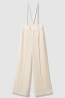 【アルアバイル/allureville】の【LOULOU WILLOUGHBY】ダブルクロスハイウエストサロペパンツ 人気、トレンドファッション・服の通販 founy(ファニー) ファッション Fashion レディースファッション Fashion for Women パンツ Pants & Trousers 2025年 2025 2025-2026秋冬・A/W Autumn/Winter 2025–26 AW25–26 おすすめ Recommended / Our Picks サスペンダー Suspenders, Braces サロペット Overalls, Salopette ジャケット Jacket, Outerwear セットアップ Set-Up, Coordinated Outfit ダブル Double, Double-Breasted ワイド Wide, Wide Fit 定番 Standard, Basic Item A/W・秋冬 Autumn/Winter |ID:prp329100004761860