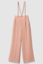 【アルアバイル/allureville】の【LOULOU WILLOUGHBY】ダブルクロスハイウエストサロペパンツ ピンク|ID: prp329100004761860 ipo3291000000034462536