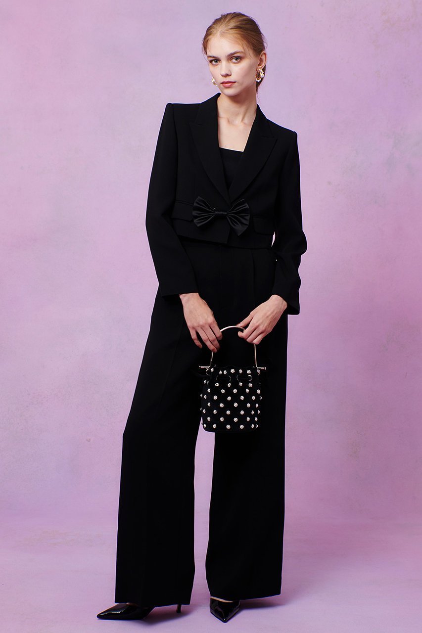 【アルアバイル/allureville】の【LOULOU WILLOUGHBY】ダブルクロスハイウエストサロペパンツ 人気、トレンドファッション・服の通販 founy(ファニー) ファッション Fashion レディースファッション Fashion for Women パンツ Pants & Trousers おすすめ Recommended / Our Picks サスペンダー Suspenders, Braces サロペット Overalls, Salopette ジャケット Jacket, Outerwear セットアップ Set-Up, Coordinated Outfit ダブル Double, Double-Breasted ワイド Wide, Wide Fit 定番 Standard, Basic Item other-8|ID: prp329100004761860 ipo3291000000035501984