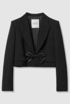 【アルアバイル/allureville】の【LOULOU WILLOUGHBY】ダブルクロスショートジャケット 人気、トレンドファッション・服の通販 founy(ファニー) ファッション Fashion レディースファッション Fashion for Women アウター Coat / Outerwear Collection レディースジャケット・軽アウター Jackets 2025年 2025 2025-2026秋冬・A/W Autumn/Winter 2025–26 AW25–26 おすすめ Recommended / Our Picks ショート Short, Short Length ジャケット Jacket, Outerwear セットアップ Set-Up, Coordinated Outfit ダブル Double, Double-Breasted フロント Front, Front Design リボン Ribbon, Bow A/W・秋冬 Autumn/Winter thumbnail ブラック|ID: prp329100004761861 ipo3291000000034462547