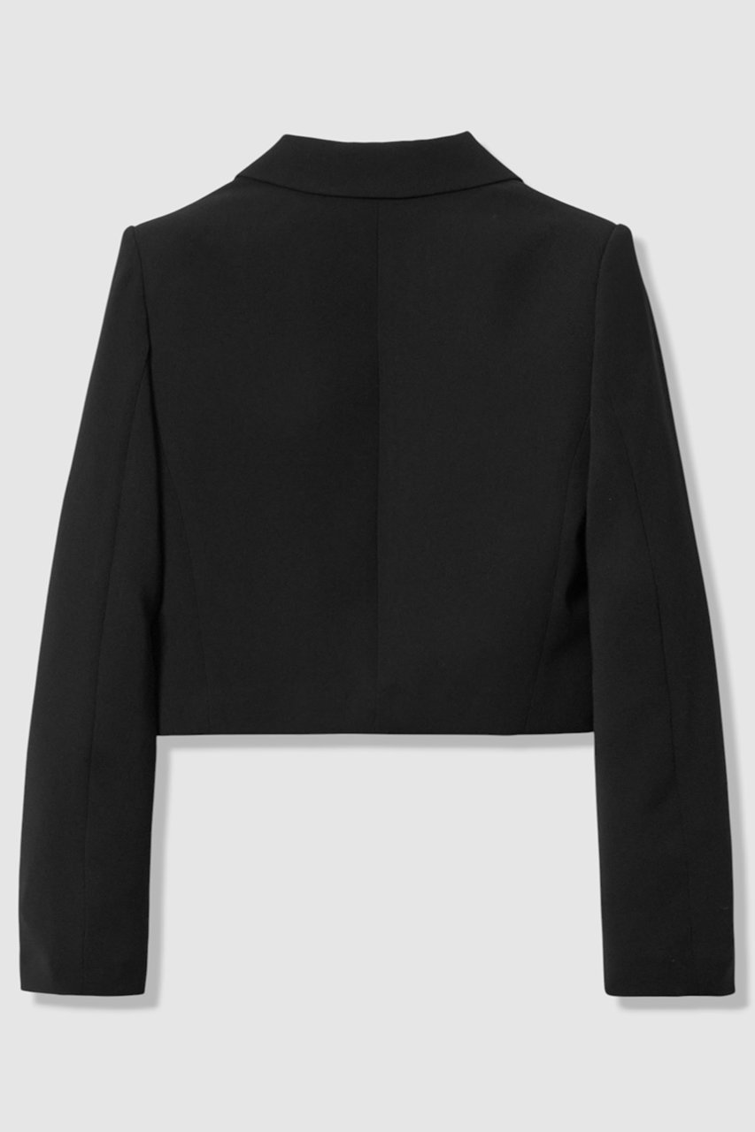 【アルアバイル/allureville】の【LOULOU WILLOUGHBY】ダブルクロスショートジャケット 人気、トレンドファッション・服の通販 founy(ファニー) ファッション Fashion レディースファッション Fashion for Women アウター Coat / Outerwear Collection レディースジャケット・軽アウター Jackets 2025年 2025 2025-2026秋冬・A/W Autumn/Winter 2025–26 AW25–26 おすすめ Recommended / Our Picks ショート Short, Short Length ジャケット Jacket, Outerwear セットアップ Set-Up, Coordinated Outfit ダブル Double, Double-Breasted フロント Front, Front Design リボン Ribbon, Bow A/W・秋冬 Autumn/Winter other-2|ID: prp329100004761861 ipo3291000000034462548