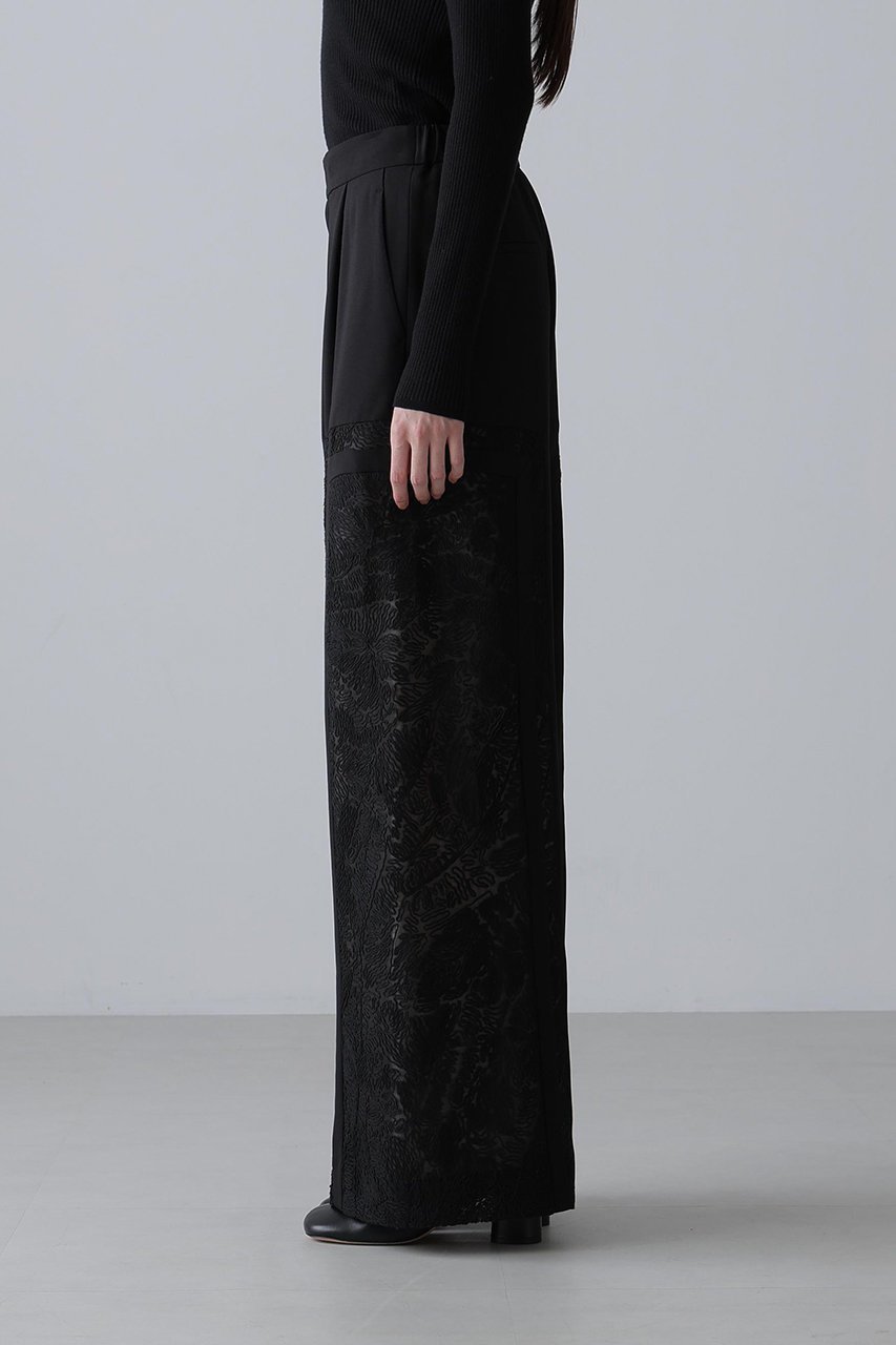 【アドーア/ADORE】のコードエンブロイダリーパンツ 人気、トレンドファッション・服の通販 founy(ファニー) ファッション Fashion レディースファッション Fashion for Women パンツ Pants & Trousers エレガント 上品 Elegant モダン Modern, Contemporary モチーフ Motif, Design Theme レース Lace, Lace Fabric ワイド Wide, Wide Fit other-3|ID: prp329100004761870 ipo3291000000034463102