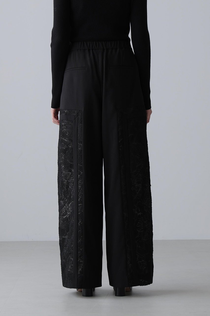 【アドーア/ADORE】のコードエンブロイダリーパンツ 人気、トレンドファッション・服の通販 founy(ファニー) ファッション Fashion レディースファッション Fashion for Women パンツ Pants & Trousers エレガント 上品 Elegant モダン Modern, Contemporary モチーフ Motif, Design Theme レース Lace, Lace Fabric ワイド Wide, Wide Fit other-4|ID: prp329100004761870 ipo3291000000034463103