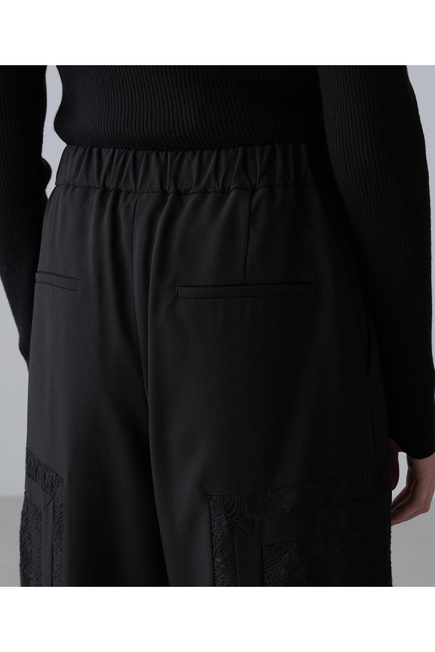 【アドーア/ADORE】のコードエンブロイダリーパンツ 人気、トレンドファッション・服の通販 founy(ファニー) ファッション Fashion レディースファッション Fashion for Women パンツ Pants & Trousers エレガント 上品 Elegant モダン Modern, Contemporary モチーフ Motif, Design Theme レース Lace, Lace Fabric ワイド Wide, Wide Fit other-8|ID: prp329100004761870 ipo3291000000034463107