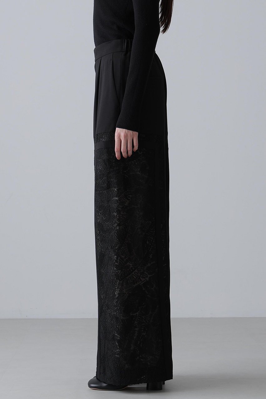 【アドーア/ADORE】のコードエンブロイダリーパンツ 人気、トレンドファッション・服の通販 founy(ファニー) ファッション Fashion レディースファッション Fashion for Women パンツ Pants & Trousers エレガント 上品 Elegant モダン Modern, Contemporary モチーフ Motif, Design Theme レース Lace, Lace Fabric ワイド Wide, Wide Fit other-4|ID: prp329100004761870 ipo3291000000036086798